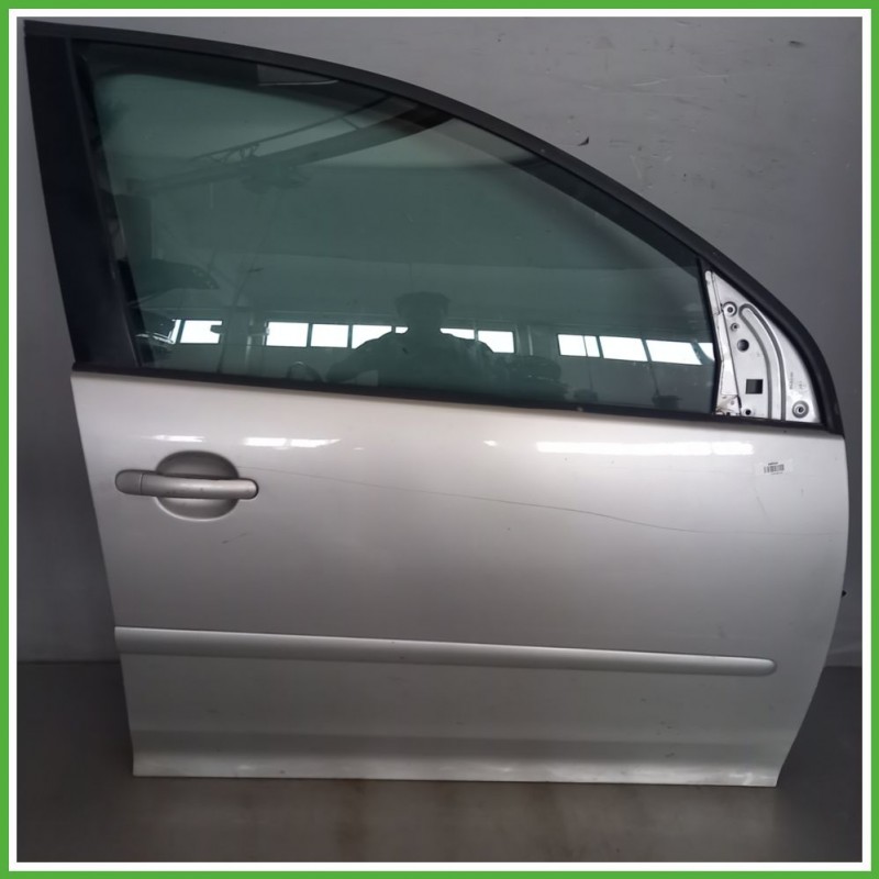 Porta Portiera Sportello Anteriore Destra DX GRIGIO CHIARO VOLKSWAGEN GOLF 1K Berlina 2003 2009 Originale Usato