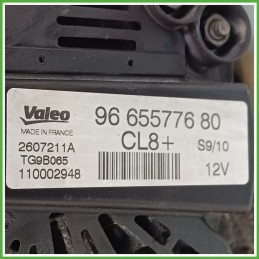 Alternatore VALEO TG9B065 CITROEN C3 2a Serie 5705KW