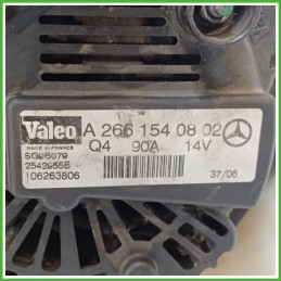 Alternatore VALEO SG9B079 MERCEDES-BENZ Classe A W/C169 A2661540802