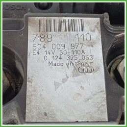 Alternatore BOSCH 0124325053 FIAT DUCATO 2J 504009977