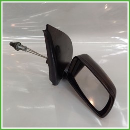 Specchio Specchietto Retrovisore Destro DX GOFFRATO FIAT PANDA 2Q 2003 2010 FICOSA FICOMIRRORS Originale Usato