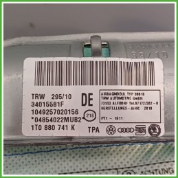 Airbag Laterale Sinistro SX VOLKSWAGEN TOURAN 1T 1.6 TDI 1T0880741M 2010 2012 TRW 295/10