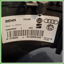 Scatola Evaporatore Ventilatore Climatizzatore BEHR ED953002 VOLKSWAGEN POLO 6C 6Q1819351A 2014 2015