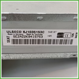 Autoradio SEAT IBIZA 6J 1.6 TDI 6J1035153C 2008 2013 SEAT ULSECD