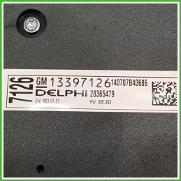 Blocco Comandi Autoradio OPEL ASTRA P10 1.7 13397126 2009 2015 DELPHI 28365479