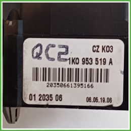 Leva Comando Tergicristalli VOLKSWAGEN GOLF 1K 1.9 TDI 1K0953519A