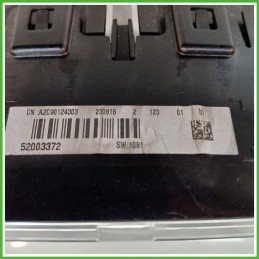 Quadro strumenti contachilometri tachimetro VDO A2C90124303 FIAT 500L 73 1.4 52003372