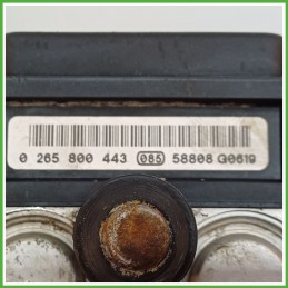 Centralina ABS Modulo Pompa BOSCH 0265800443 93172437 OPEL MERIVA X03 Originale Usato