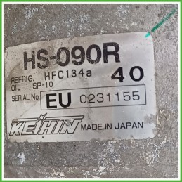 Compressore Clima AC Aria Condizionata KEIHIN HS-090R HONDA JAZZ 1a Serie 38810PWAJ02