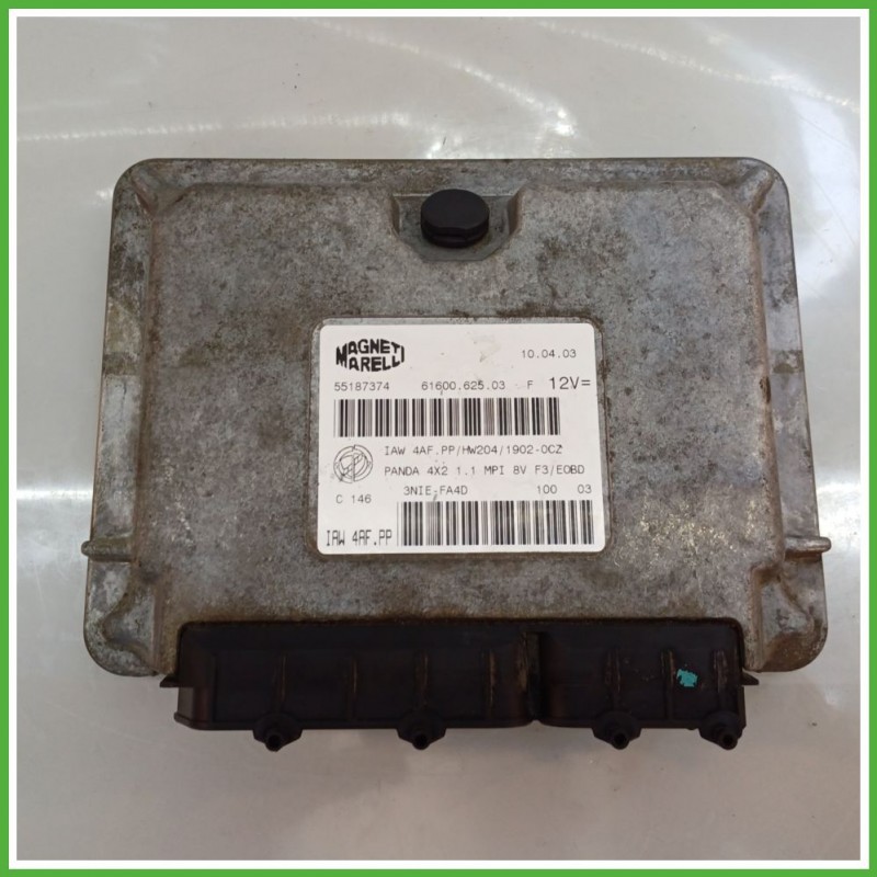 Centralina Motore Iniezione ECU MAGNETI MARELLI IAW4AF.PP FIAT PANDA 1a Serie 1.1 40kw 55187374 1992 2004
