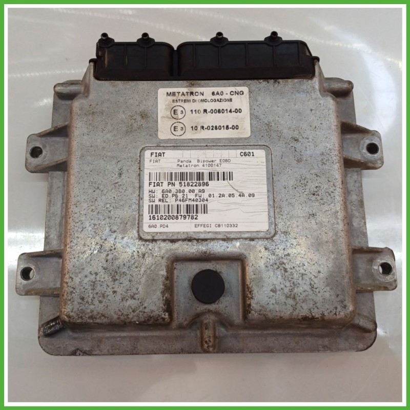 Centralina Motore Iniezione GAS METATRON 4100147 FIAT PANDA 2Q 1.2 44kw 51822896 2003 2010