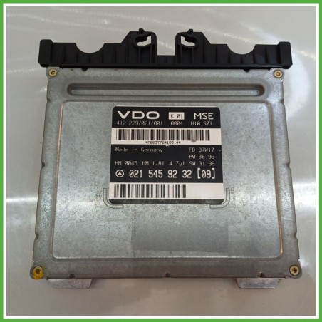 Centralina Motore Iniezione ECU VDO 412229/021/001 MERCEDES-BENZ Classe C W/S202 90kw A0215459232 1993 2002