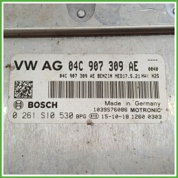 Centralina Motore Iniezione ECU BOSCH 0261S10530 VOLKSWAGEN POLO 6C 04C906026AH 2014 2015