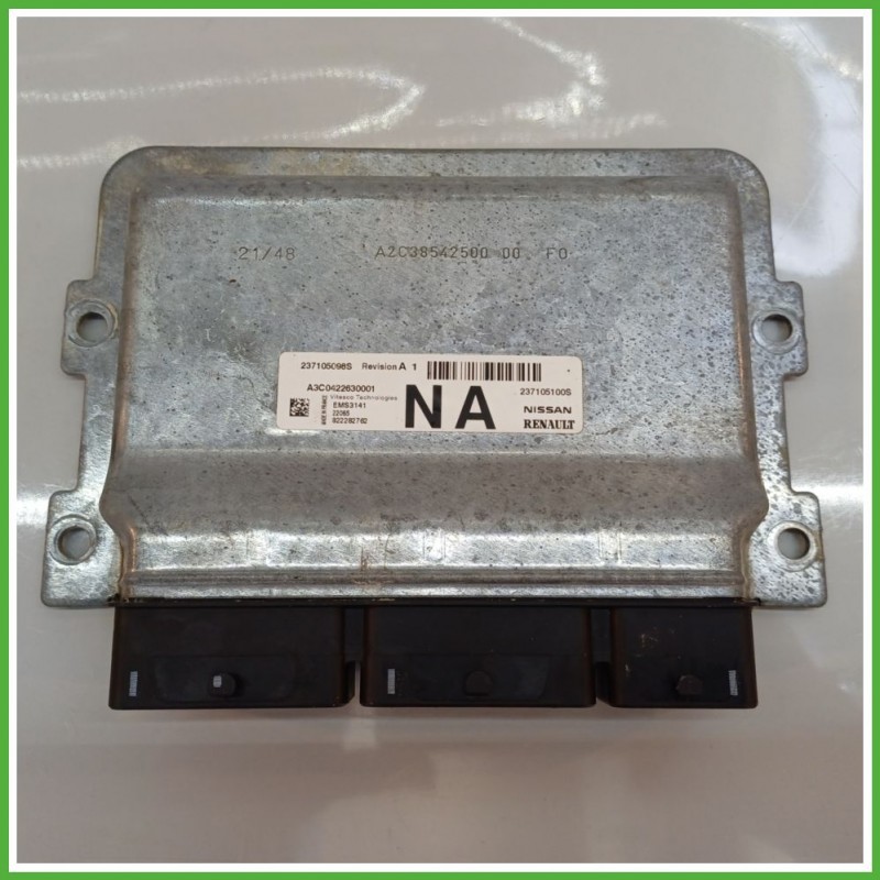Centralina Motore Iniezione ECU CONTINENTAL A3C0422630001 DACIA DUSTER 237101245S 2018 2022