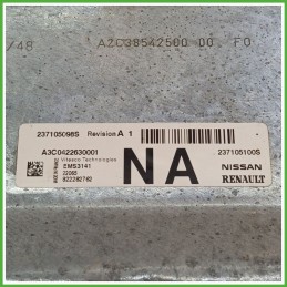 Centralina Motore Iniezione ECU CONTINENTAL A3C0422630001 DACIA DUSTER 237101245S 2018 2022