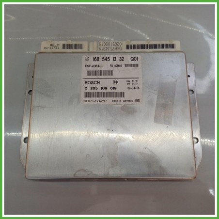 Centralina Controllo Elettronico Stabilita ESP+HBA BOSCH 0265109619 MERCEDES-BENZ Classe A W168 A1685451332 2001 2004