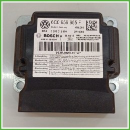 Centralina Airbag BOSCH 0285012570 VOLKSWAGEN POLO 6C 6C0959655K102 2014 2015
