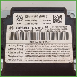 Centralina Airbag BOSCH 0285010527 SEAT IBIZA 6J 1.6 TDI 6R0959655MB12 2008 2013