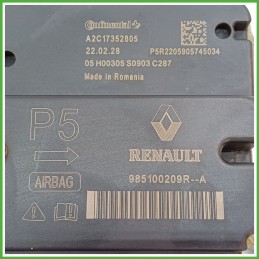 Centralina Airbag CONTINENTAL A2C17352805 DACIA DUSTER 985100209R 2018 2022