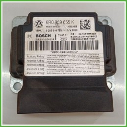 Centralina Airbag BOSCH 0285010793 VOLKSWAGEN POLO 6R 1.2 TDI 6R0959655K 2009 2012