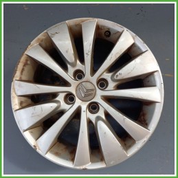 Cerchio Singolo in Lega CITROEN C4 PICASSO (dal 09/2006) 16 pollici 16" 6.5J 4x108 ET 26 originale usato al pz