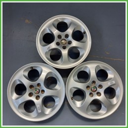 Cerchio Singolo in Lega ALFA ROMEO 156 1a Serie (dal 10/1997 al 03/2000) 16 pollici 16" 6.5J 5x98 ET 41.5 originale usato al pz