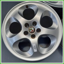 Cerchio Singolo in Lega ALFA ROMEO 156 1a Serie (dal 10/1997 al 03/2000) 16 pollici 16" 6.5J 5x98 ET 41.5 originale usato al pz