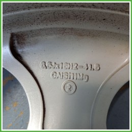 Cerchio Singolo in Lega ALFA ROMEO 156 1a Serie (dal 10/1997 al 03/2000) 16 pollici 16" 6.5J 5x98 ET 41.5 originale usato al pz