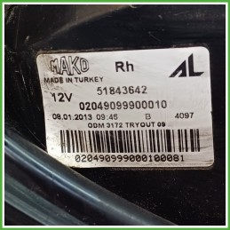 Fanale Fanalino Posteriore Destro DX AUTOMOTIVE LIGHTING 020490999 FIAT PANDA 33 52102350 Usato