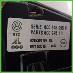 Fanale Fanalino Posteriore Sinistro SX AUTOMOTIVE LIGHTING 0287301162 VOLKSWAGEN POLO 6C 6C0945095K Usato