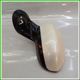Specchio Specchietto Retrovisore Sinistro SX BIANCO FIAT 500 3P 2007 2015 FICOSA FICOMIRRORS Originale Usato