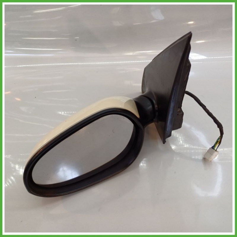 Specchio Specchietto Retrovisore Sinistro SX GIALLO CHIARO LANCIA YPSILON TE 2003 2006 Originale Usato