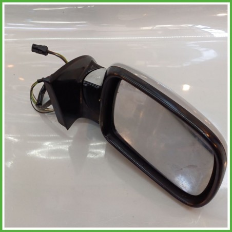 Specchio Specchietto Retrovisore Destro DX GRIGIO PEUGEOT 307 2001 2006 Originale Usato