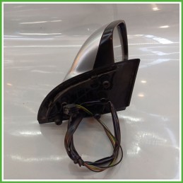 Specchio Specchietto Retrovisore Destro DX GRIGIO PEUGEOT 307 2001 2006 Originale Usato