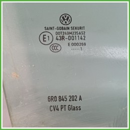 Cristallo Laterale Scendente Anteriore Destro DX VOLKSWAGEN POLO 6R 5 Porte 6R0845202A 2009 2012 SAINT-GOBAIN
