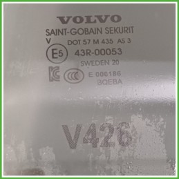Cristallo Laterale Scendente Posteriore Sinistro SX VOLVO XC60 32244874 2021 SAINT-GOBAIN