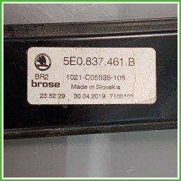 Alzacristalli Alzavetro Elettrico Anteriore Sinistro SX SKODA OCTAVIA 5E 5E0837461B 2016 2019 BROSE 1021-C05535-105