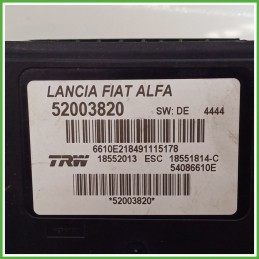 Centralina ABS Modulo Pompa TRW 18552013 71771294 FIAT 500L 73 Originale Usato