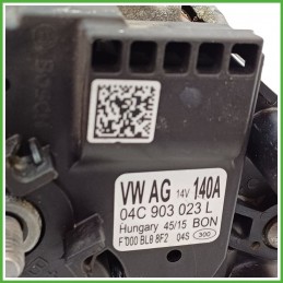 Alternatore BOSCH F000BL08F2 VOLKSWAGEN POLO 6C 04E903015P