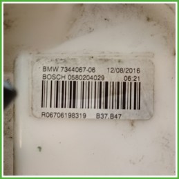 Pompa Carburante Elettrica BMW Serie 3 F31 16117344067 2015 2016 BOSCH 0280204029