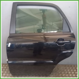 Porta Portiera Sportello Posteriore Sinistra SX NERO KIA SPORTAGE 2a Serie SUV 2004 2008 Originale Usato