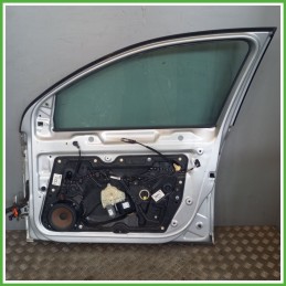 Porta Portiera Sportello Anteriore Destra DX GRIGIO CHIARO VOLKSWAGEN GOLF 5K/AJ Berlina 2008 2012 Originale Usato