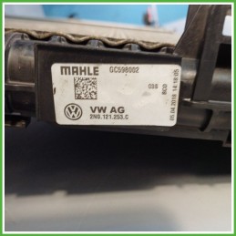 Radiatore Motore MAHLE GC598002 VOLKSWAGEN CRAFTER FURGONE 2.0 TDI 2N0121212B DAU 2017