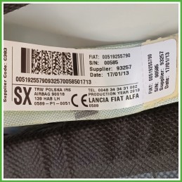 Airbag Laterale Sinistro SX FIAT PANDA 33 0.9 Turbo 52091795 2011 2017 TRW 34106042C