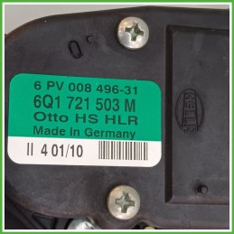 Pedale Pedaliera SEAT IBIZA 6J 1.6 TDI 6Q1721503M 2008 2013 HELLA 6PV008496-31