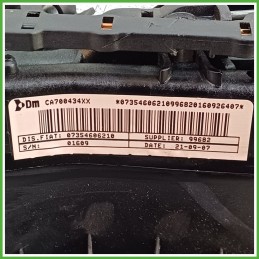 Airbag Guidatore Sinistro SX FIAT GRANDE PUNTO 2Y 1.3 MJT 735460621 2005 2008 DM DALPHIMETAL CA700434XX