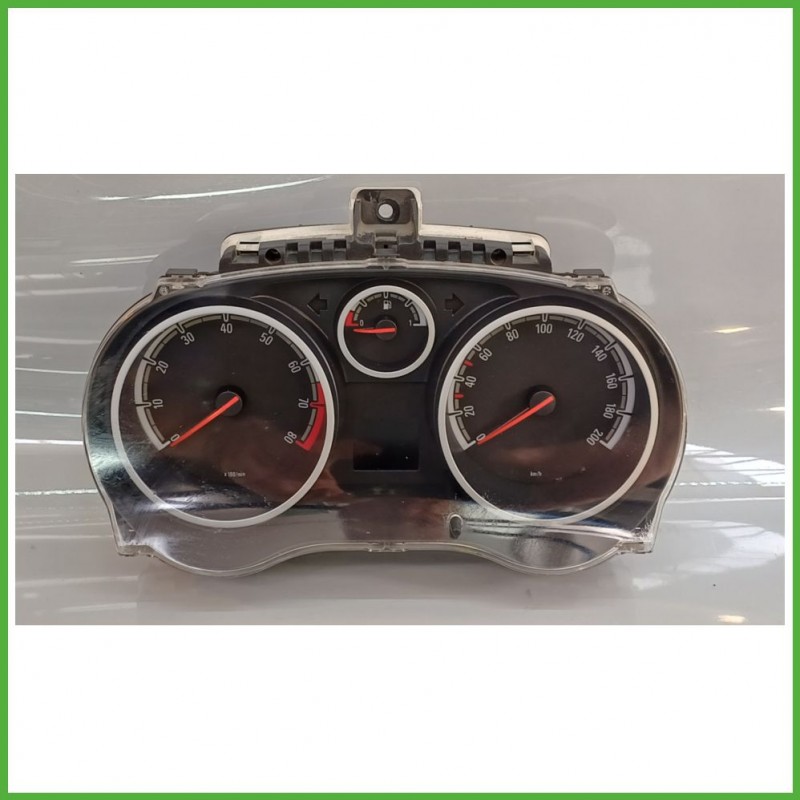 Quadro strumenti contachilometri tachimetro JOHNSON CONTROLS 130334 OPEL CORSA S07 1.2 13372993