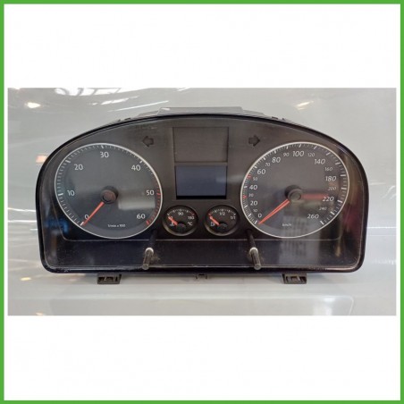 Quadro strumenti contachilometri tachimetro VDO 110.080.356/003 VOLKSWAGEN TOURAN 1T 1.9 TDI 1T0920861XZ01
