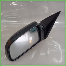 Specchio Specchietto Retrovisore Sinistro SX NERO HYUNDAI TUCSON 2004 2010 SCHEFENACKER Originale Usato