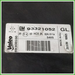 Faro Fanale Proiettore Anteriore Sinistro SX VALEO 89308550 OPEL MERIVA X03 93175364 Usato